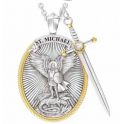 Médaille-bouckier-Saint Michel Archange