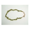 Bracelet baroque en péridot (olivine)