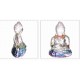 Bouddha en cristal irisé