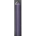 Bougie mauve (lilas) teintée dans la masse