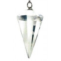Pendule en cristal conique pointu