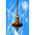 Pendule avec disque Œil de Tigre