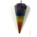 Pendule des 7 chakras